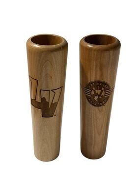 Dugout Mugs Lot of 2 LAS VEGAS AVIATORS 2022 MINOR LEAGUE Baseball MILB Wooden